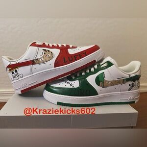 Custom Air Force 1 “one piece” men size 10.5